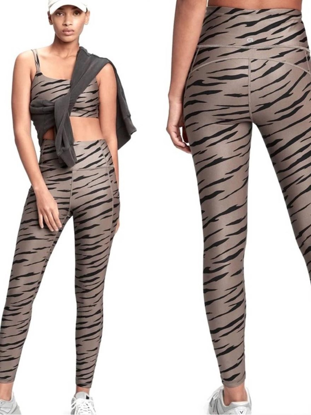GAPFIT High Rise Blackout Tyat Leggings and Sports Bra Set